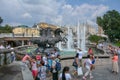 Fountain in Alexandrovsky Garden