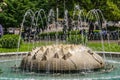 Fountain of the Alps at Piazza Bra in Verona, Italy Royalty Free Stock Photo