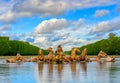 Fountain of Apollo at Versailles Palace in France Royalty Free Stock Photo