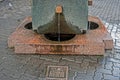 Fountain as a memorial monument Royalty Free Stock Photo