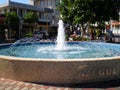 Fountain on Ataturk Boulevard in Kemer