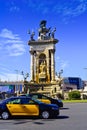 Fountain. Barcelona, Catalonia, Spain Royalty Free Stock Photo