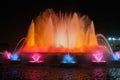 Fountain in Barcelona, Spain Royalty Free Stock Photo