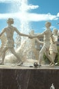 Fountain `Barmaley` `Children`s Round Dance`, `Crocodile`, `Children`, `Children and the Crocodile`, `Dancing Children`. Volgogr