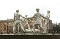 Fountain Barmaley Children`s Round Dance, Dancing Children near the Volgograd train station.