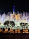 Fountain Bellagio hotel Las vegas Royalty Free Stock Photo