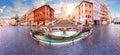 Fountain of the Boat near the Spanish Steps, Rome, Italy Royalty Free Stock Photo