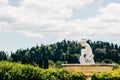 Fountain in Boboli garden in Florence Royalty Free Stock Photo