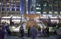 Fountain in Bryant park NYC Royalty Free Stock Photo