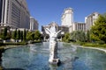 Fountain in Caesar's Palace Hotel and Casino in Las Vegas, Nevada Royalty Free Stock Photo