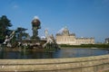 Fountain Castle Howard Yorkshire Royalty Free Stock Photo