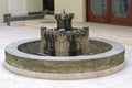 Fountain castle Royalty Free Stock Photo