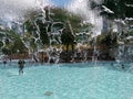 Fountain in Central park of Kuala Lumpur