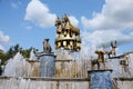 Fountain on central square in Kutaisi, Georgia,capital of antique Colhis