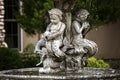 Fountain Cherubs Royalty Free Stock Photo