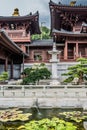 Fountain Chi Lin Nunnery Kowloon Hong Kong