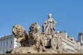 The fountain of Cibeles in Madrid, Spain.