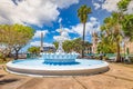 Fountain in city centre of Bridgetown, Barbados.