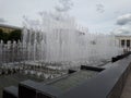 Fountain, city park, city landscape