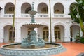 Fountain in classical colonial style, Singapore Royalty Free Stock Photo