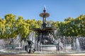 Fountain of the Continents Fuente de los Continentes at General San Martin Park - Mendoza, Argentina