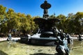 Fountain of the continents (Fuente de los Continentes) in General San MartÃÂ­n Park - Mendoza, Argentina