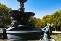 Fountain of the continents (Fuente de los Continentes) in General San MartÃÂ­n Park - Mendoza, Argentina