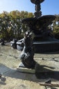 Fountain of the continents (Fuente de los Continentes) in General San Martin Park - Mendoza, Argentina