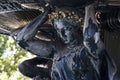 Fountain of the continents (Fuente de los Continentes) in General San MartiÂ­n Park - Mendoza, Argentina