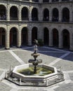 Fountain in courtyard of National Palace, Mexico City Historical Center. This Palace is located on the Plaza de la ConstituciÃÂ³n. Royalty Free Stock Photo