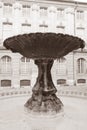 Fountain in D`Albertas Square, Aix-en-Provence Royalty Free Stock Photo