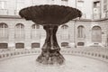 Fountain in D`Albertas Square, Aix-en-Provence Royalty Free Stock Photo
