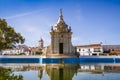 Fountain das Bicas is the famous landmark of Borba, Alentejo, Portugal Royalty Free Stock Photo