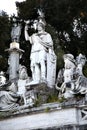 Fountain of Dea di Roma in Roma, Italy Royalty Free Stock Photo