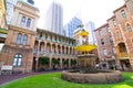 Fountain dedicated in memory of the nurses who graduated at Sydney Hospital from 1868-1985.