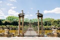 Fountain dell`oceano in Boboli garden in Florence Royalty Free Stock Photo