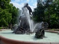 Fountain Deluge. Royalty Free Stock Photo