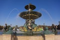 Fountain des fleuves, Concorde square, Paris Royalty Free Stock Photo