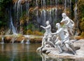 Fountain of Diana and Actaeon, Royal Palace, Caserta, Italy Royalty Free Stock Photo