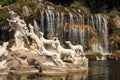 Gardens. Royal Palace of Caserta. Naples. Italy Royalty Free Stock Photo