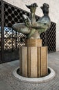 The fountain Dionysos near Cologne Cathedral.