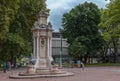 Fountain in Dona Casilda Iturrizar Park, Bilbao, Spain