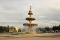 The fountain Ehson in Khujand city, Tajikistan