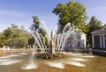 Fountain Eve in the architectural ensemble of Peterhof