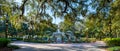 Fountain in Forsythe Park Royalty Free Stock Photo