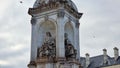 The Fountain of the Four Bishops, in Paris. Royalty Free Stock Photo