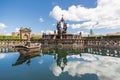 The Fountain of four Moors in Villa Lante, Villa Lante is a Mannerist garden of surprise near Viterbo, central Italy