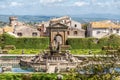 The Fountain of four Moors in Villa Lante, Villa Lante is a Mannerist garden of surprise near Viterbo, central Italy