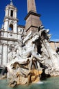 Fountain of the four rivers - Rome