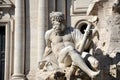 Fountain of the Four rivers statue, Rome